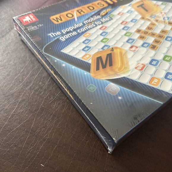 Words with Friends Board Game by Hasbro & Zynga NEW Sealed - Picture 6 of 6